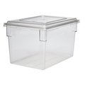 Cambro Cambro - Camwear Food Storage Container, 18" x 26"x15, 20 Gallon Capacity, Clear 182615CW135